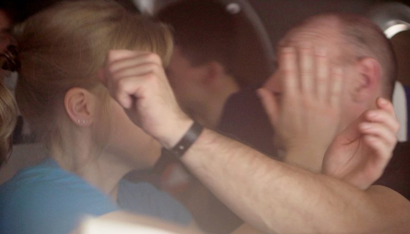 Teilnehmer eines Selbstverteidigungskurses in Brandenburg. – Bild: rbb/Thorsten Backofen Teilnehmer eines Selbstverteidigungskurses in Brandenburg. – Bild: rbb/Thorsten Backofen