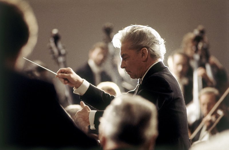 Herbert von Karajan, Berliner Philharmoniker. – Bild: ZDF und ORF/​Unitel