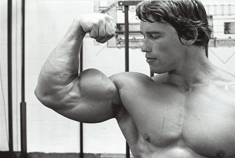 Pumping Iron – Bild: Art Zeller. All rights reserved Arnold Schwarzenegger. Lizenzbild frei