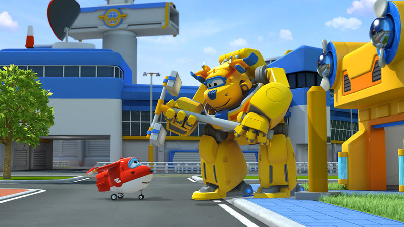 Super Wings S01E30: Entlaufener Dinosaurier (Runaway Rex