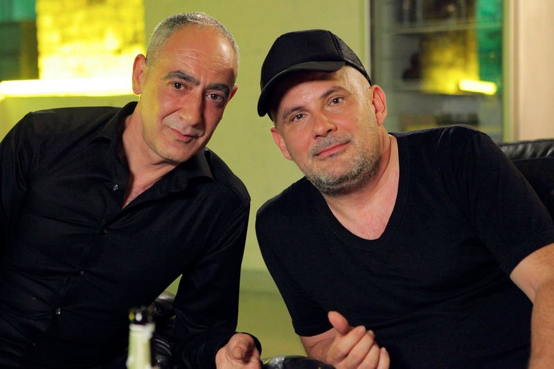Gabi Delgado (li.), Gründer der Elektro-Punk-Gruppe DAF und Westbam (re.) – Bild: ZDF 