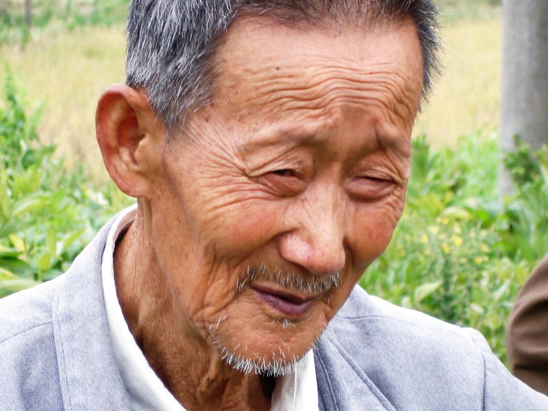 Bao a feng, ein chinesischer Zeitzeuge, hat der aufgrund der barbarischen japanischen Kriegsführung im Dezember 1937 vier Familienmitglieder verloren. – Bild: ARTE F