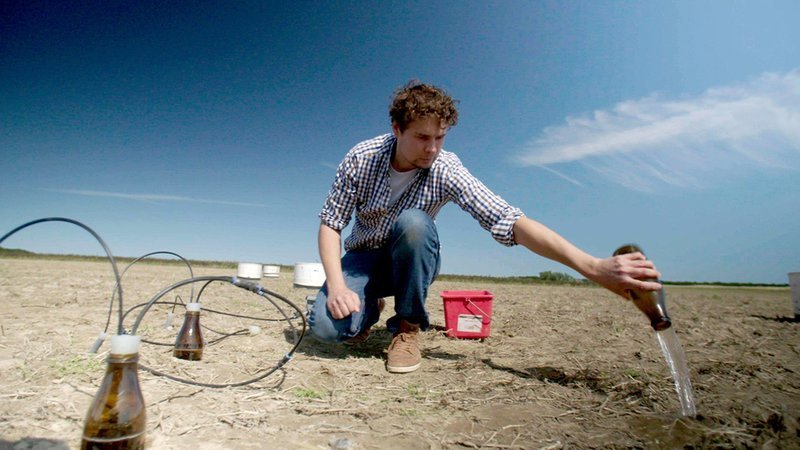 Forschungsfeld Bioacker. – Bild: ORF Forschungsfeld Bioacker. – Bild: ORF