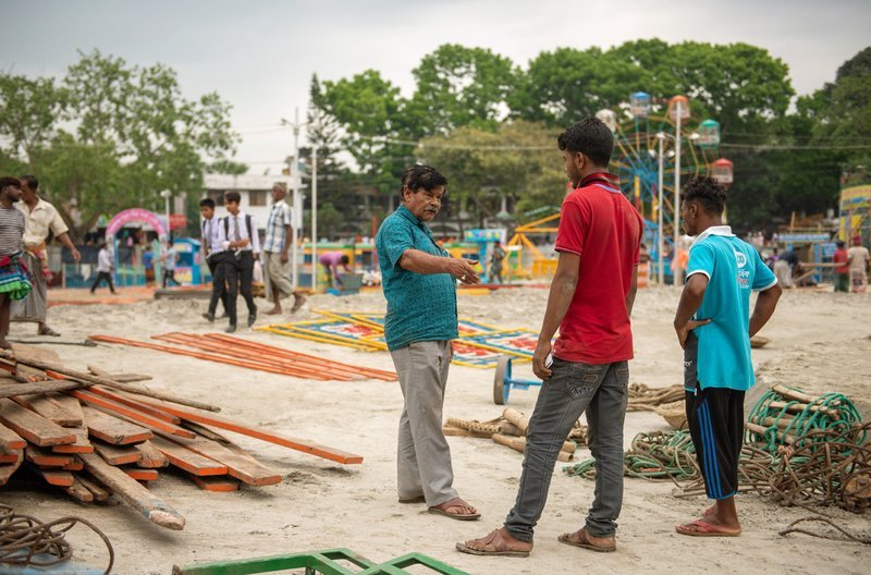 Montu Das ist der Manager des Lion Circus, einem der letzten großen Zirkusse in Bangladesch. – Bild: ZDF /​ © ich.tv