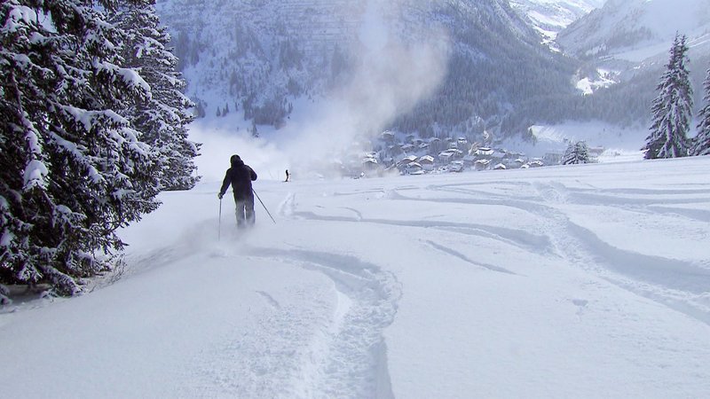 Winteridylle in Österreich: Berg und See in Eis und Schnee – Bild: ORF/​ORF-V