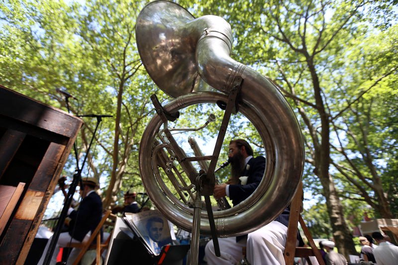 Das „Jazz Age Lawn Festivals“ in New York ist eine der größten Retro-Veranstaltungen in den USA. – Bild: ARTE France