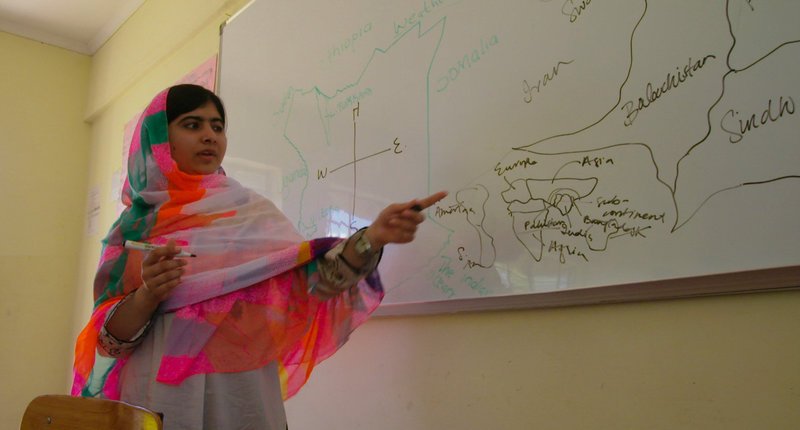 Malala Yousafzai. – Bild: 3sat