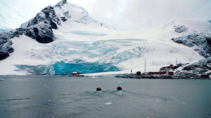 Argentinien und Chile betreiben viele Stationen in der Antarktis.
Weitere Fotos auf Anfrage. – Bild: NDR/​Michael Höft