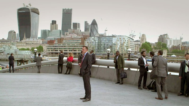 Der Dokumentarfilm beleuchtet unter anderem die fortschreitende Privatisierung Londons. – Bild: ARTE France