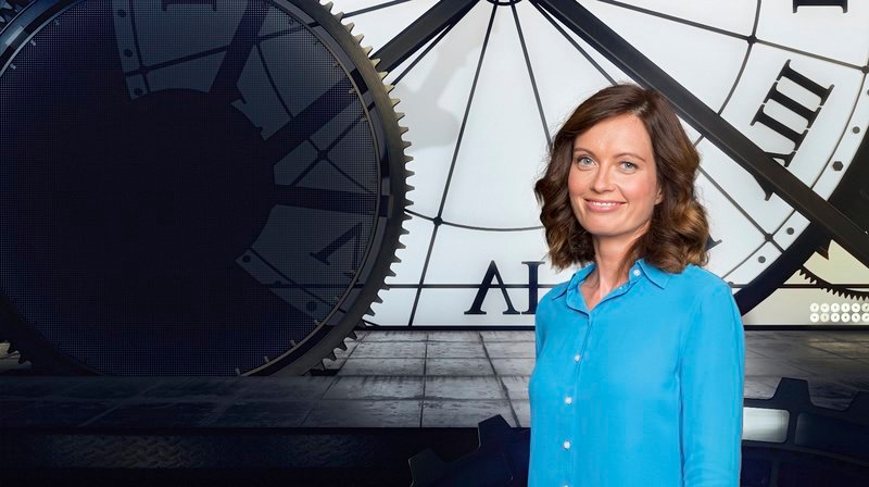 MDR Zeitreise-Moderatorin Janett Eger – Bild: MDR/​Andraj Sonnenkalb