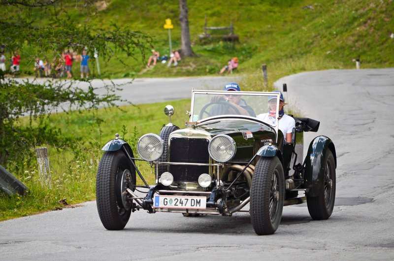 Sunbeam Supersport auf der Dachstein-Straße. – Bild: 3sat