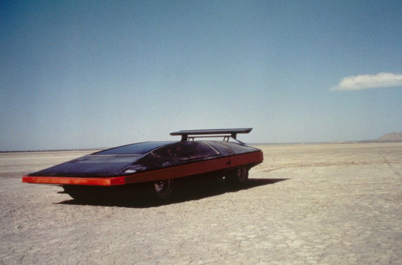Der Prototyp des High-Tech-Autos Black Moon. – Bild: Tele 5