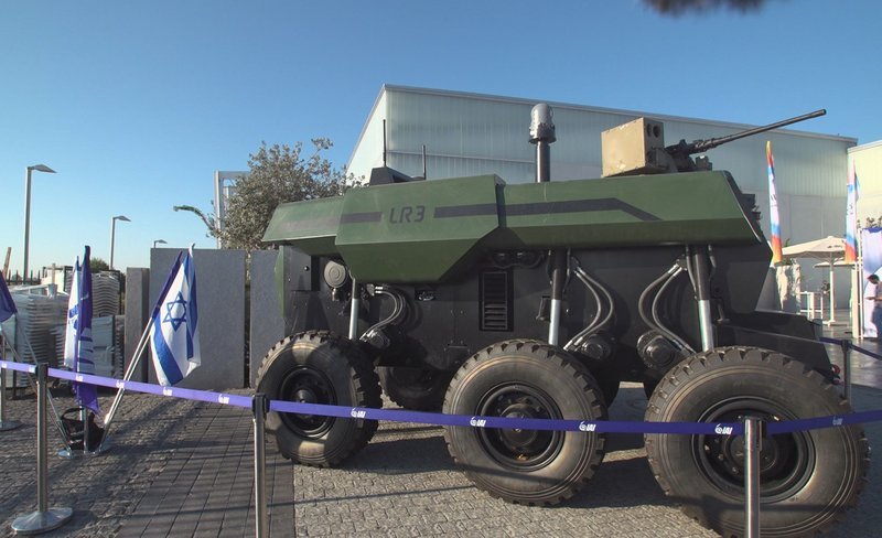 Der RoBattle, eine israelische Kampfmaschine. – Bild: BR/​SWR