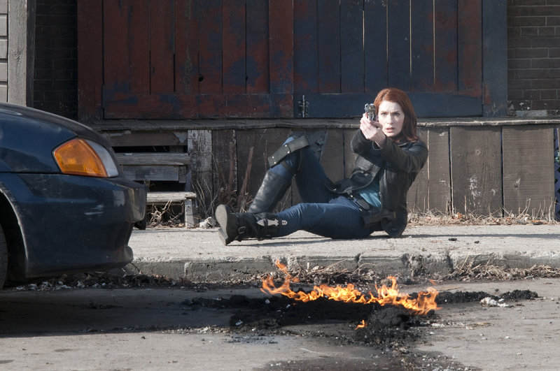 Werwolfjägerin: Virginia (Felicia Day) ... – Bild: Polsat - tylko do wykorzystania w celu promocji ramówki stacji Polsat Werwolfjägerin: Virginia (Felicia Day) ... – Bild: Polsat - tylko do wykorzystania w celu promocji ramówki stacji Polsat