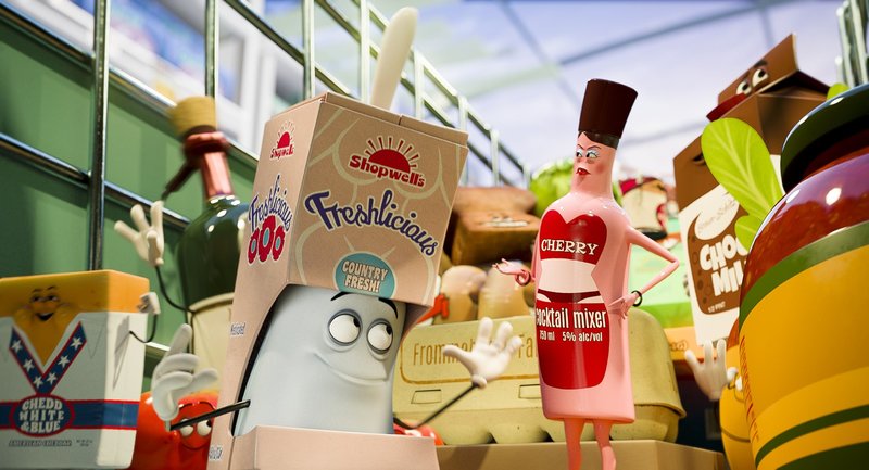Sausage Party - Es geht um die Wurst – Bild: TVNOW / © 2016 Columbia Pi Sausage Party - Es geht um die Wurst – Bild: TVNOW / © 2016 Columbia Pi