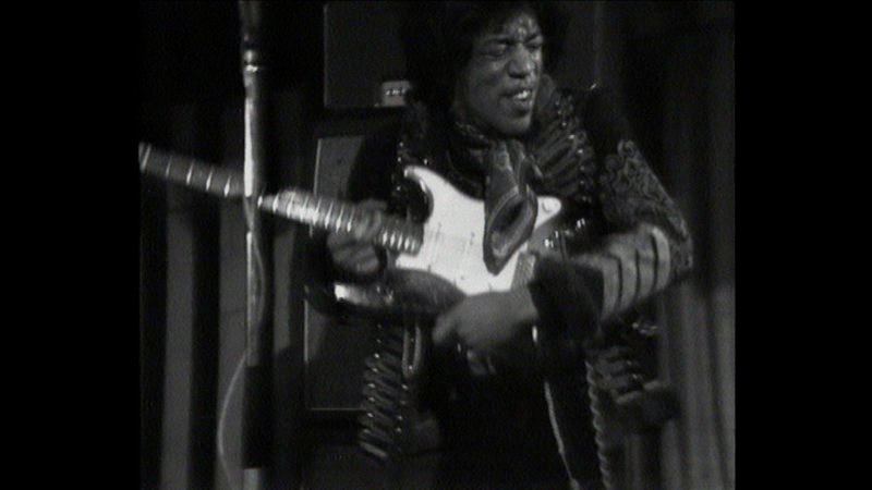 Jimi Hendrix bei einem Auftritt im Beat-Club – Bild: RB 