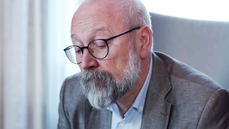 Herfried Münkler, Politikwissenschaftler. – Bild: ZDF und René Dame.