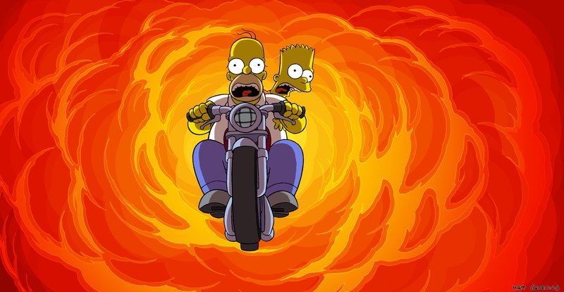 Ein gnadenloser Wettlauf mit der Zeit beginnt: Können Homer und Bart die Stadt Springfield vor der Zerstörung durch die Regierung bewahren? – Bild: 2007 Twentieth Century Fox Film Corporation Lizenzbild frei