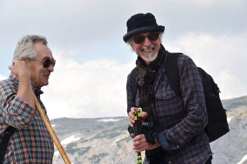 Ernst Steinkeller, Arik Brauer. – Bild: ORF Ernst Steinkeller, Arik Brauer. – Bild: ORF