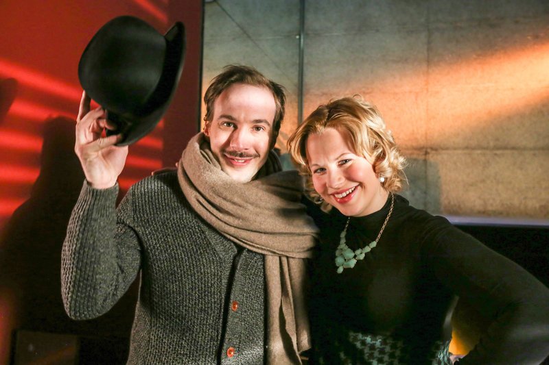 Florian Teichtmeister, Katharina Straßer. – Bild: 3sat Florian Teichtmeister, Katharina Straßer. – Bild: 3sat