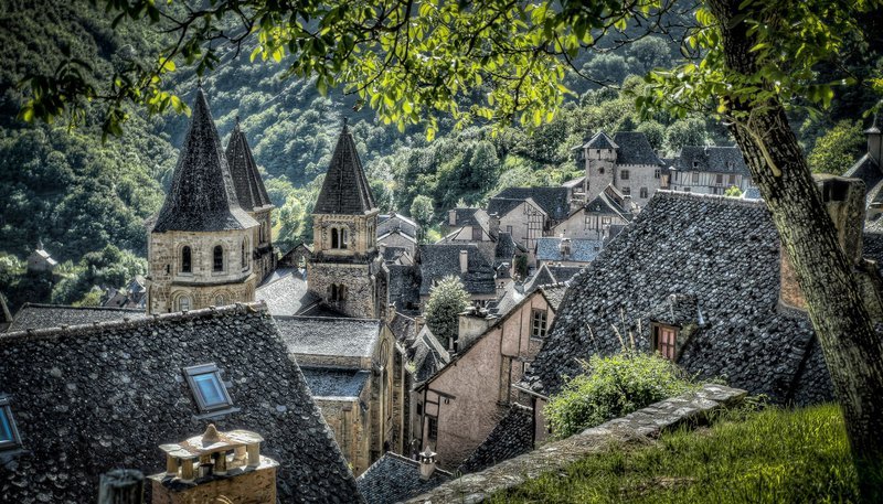 Conques in Frankreich – Bild: MDR/Lucas Gath Conques in Frankreich – Bild: MDR/Lucas Gath