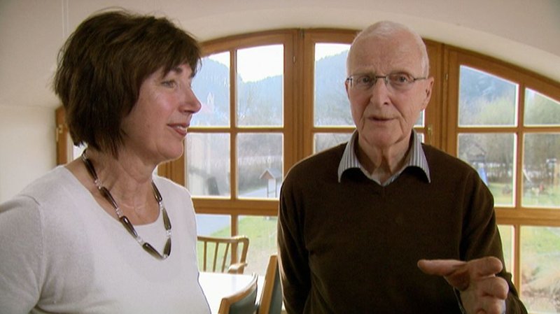 Michael Krieger und seine Frau setzten Anfang der 90er-Jahre auf ökologisch, nachhaltig gebrautes Bier. – Bild: BR Michael Krieger und seine Frau setzten Anfang der 90er-Jahre auf ökologisch, nachhaltig gebrautes Bier. – Bild: BR