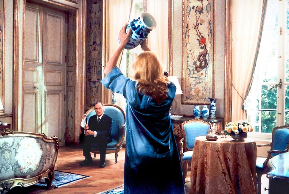 Der Präsident der Republik (Jean-Louis Trintignant) und Claire (Catherine Deneuve) – Bild: ARTE/© DR/MK2