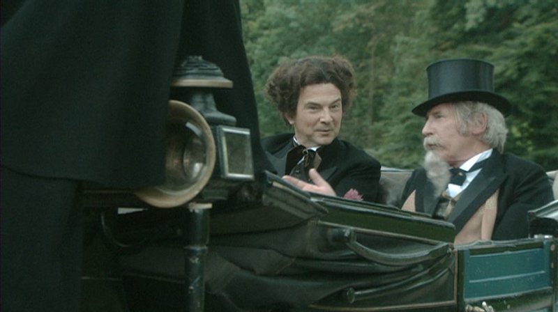 Von links: König Ludwig II. als Gast von Napoleon III. anlässlich der Pariser Weltausstellung von 1867. – Bild: BR Von links: König Ludwig II. als Gast von Napoleon III. anlässlich der Pariser Weltausstellung von 1867. – Bild: BR