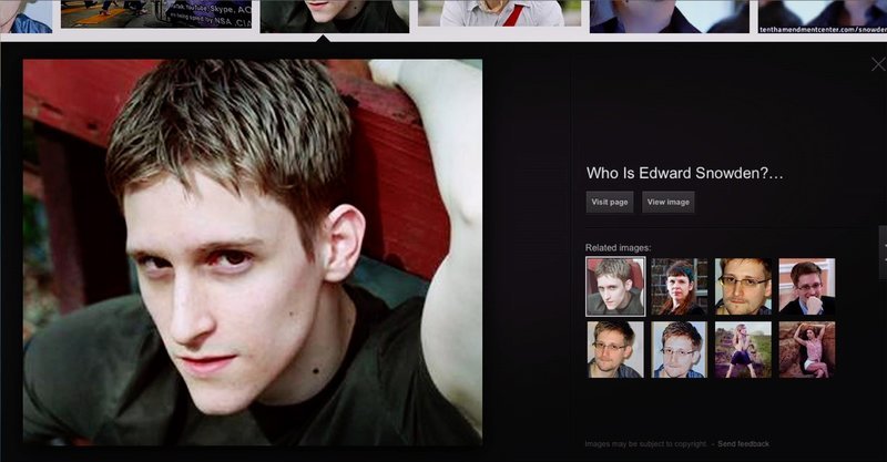 Edward Snowden symbolisiert die disruptive und dynamische Natur des Internets. – Bild: GEO Television