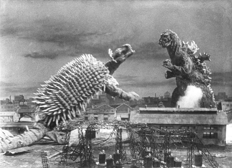Godzilla kehrt zurück – Bild: Godzilla Raids Again © 1955 Toho Co., Lt d. Lizenzbild frei