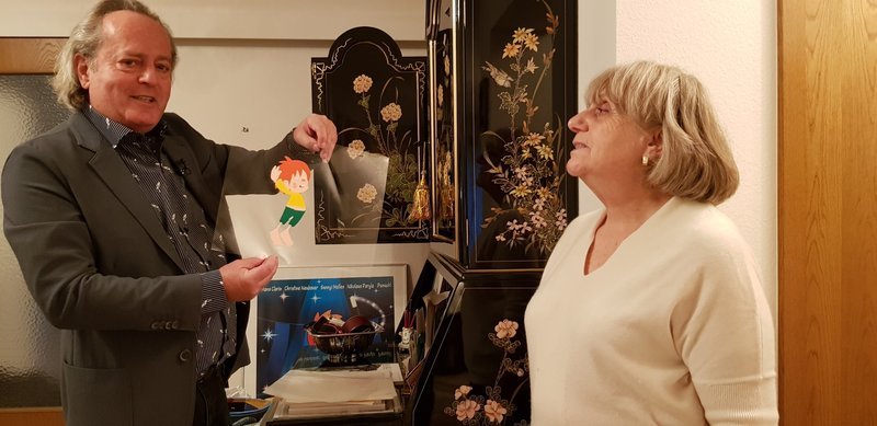Tita Korytowski und Regisseur Ulrich König. – Bild: BR Tita Korytowski und Regisseur Ulrich König. – Bild: BR