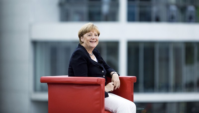 Bundeskanzlerin und CDU-Vorsitzende Angela Merkel – Bild: MDR/​ARD-Hauptstadtstudio/​Thomas Kierok