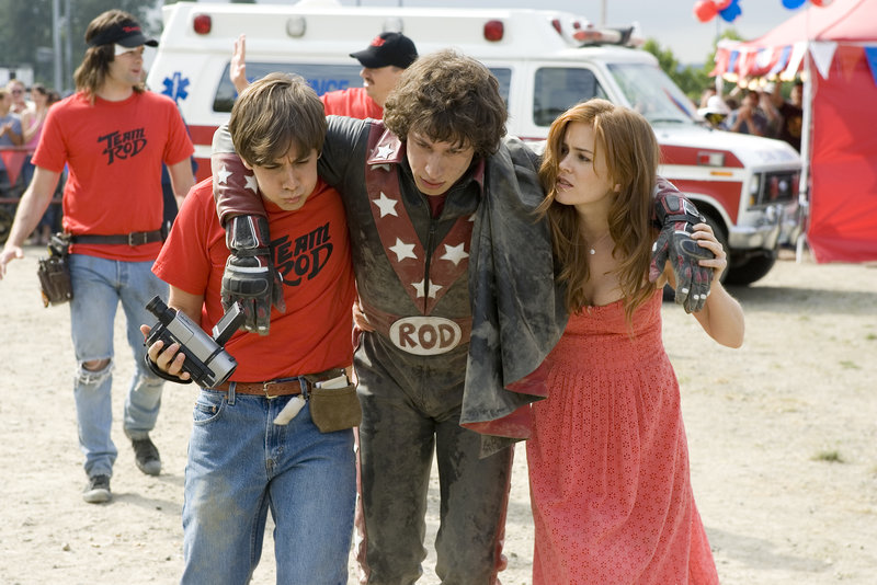 Denise (Isla Fisher, r), Kevin Powell (Jorma Taccone, l), and Rod Kimble (Andy Samberg, m) – Bild: ProSieben Fun Denise (Isla Fisher, r), Kevin Powell (Jorma Taccone, l), and Rod Kimble (Andy Samberg, m) – Bild: ProSieben Fun