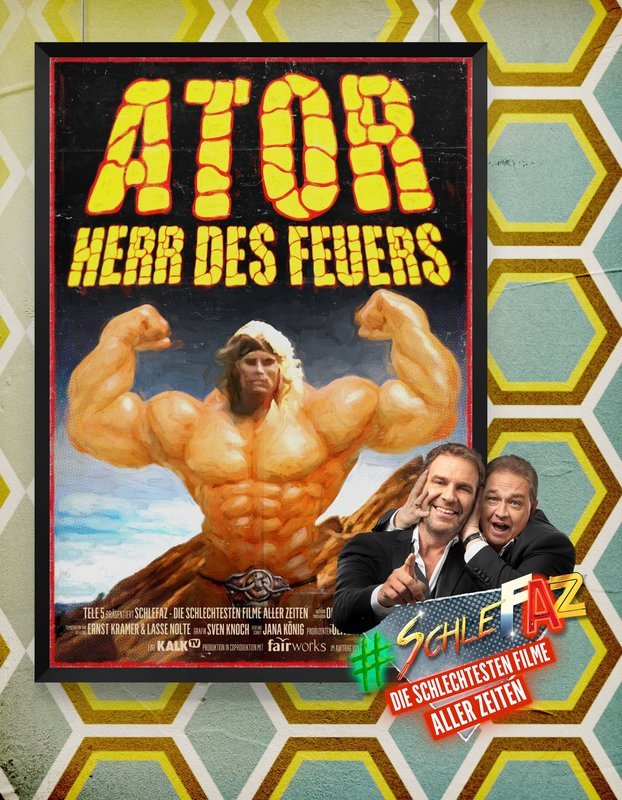 SchleFaZ: Ator – Herr des Feuers Poster Grafik – Bild: MIG Film