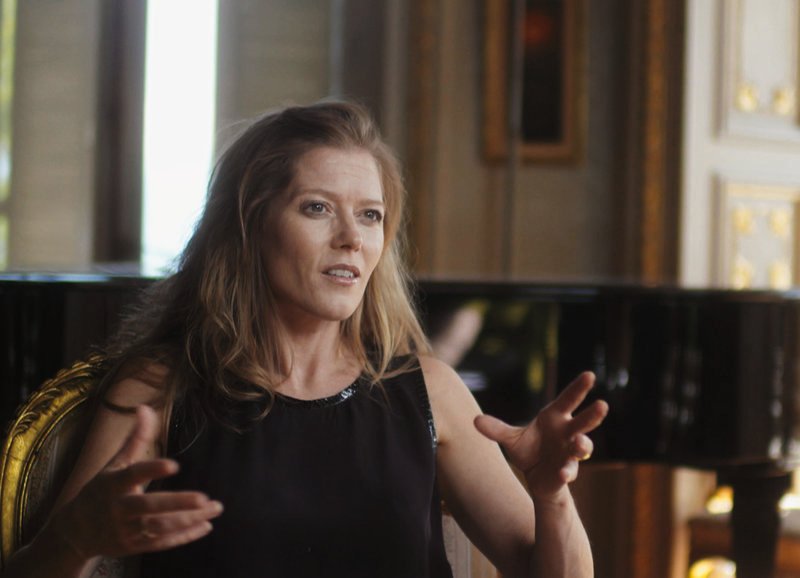 Barbara Hannigan im Konservatorium – Bild: Copyright SRF Barbara Hannigan im Konservatorium – Bild: Copyright SRF