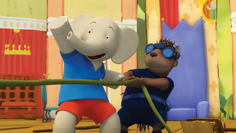 Babar und die Abenteuer von Badou S03E14 Das Sicherheitstraining