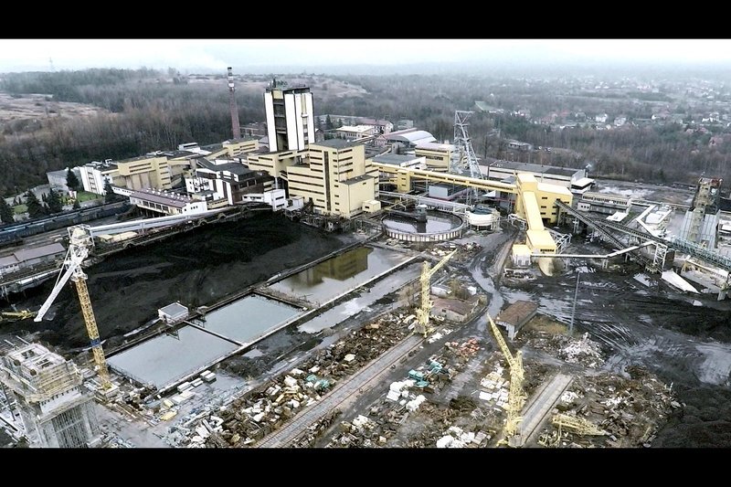Zu dem KZ Auschwitz gehörte auch das Steinkohlebergwerk Janina im benachbarten Libiaz.
 – Bild: ARTE France /​ © Alle Rechte vorbehalten.
