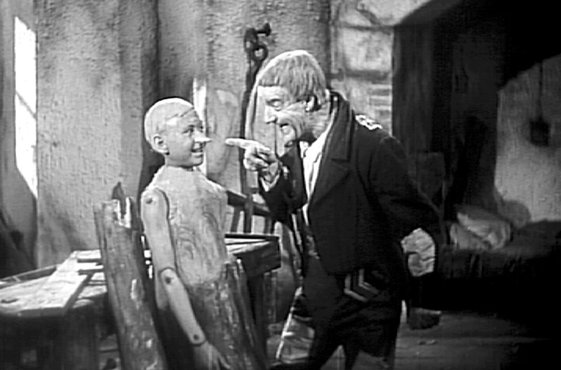 Pinocchio (Sandro Tomei) und Gepetto (Augusto Contardi). – Bild: ARD Degeto/Repro Pinocchio (Sandro Tomei) und Gepetto (Augusto Contardi). – Bild: ARD Degeto/Repro
