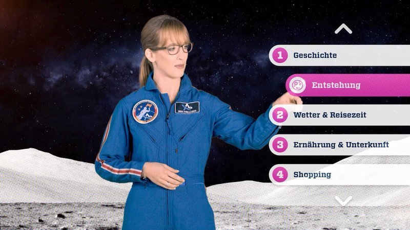 Astronautin Insa Thiele-Eich. – Bild: ZDF und Robert Cöllen.