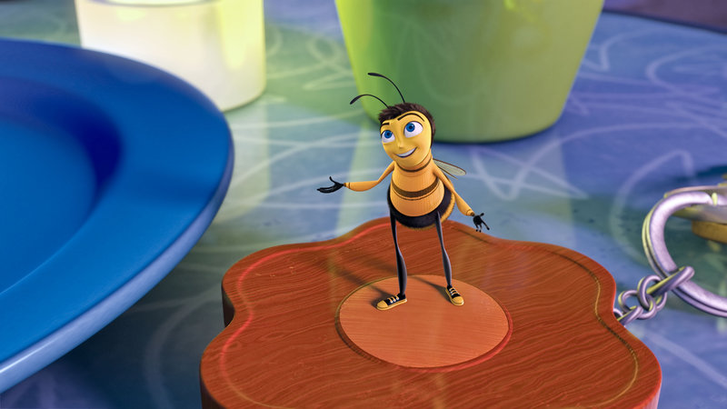 "Bee Movie - Das Honigkomplott", 'DreamWorks'-Animation ('Shrek', 'Madagascar') vom Feinsten. Kultkomiker Jerry Seinfeld ist als Produzent und Drehbuchautor Garant dafür, dass der Film nicht nur jungen Sehern, sondern der ganzen Familie honigsüße Comedy-Kost zu bieten hat. Die abenteuerlustige Biene Barry B. Benson hat gerade das College absolviert. Jetzt will Barry mehr vom Leben, als tagtäglich Honig zu sammeln. Kurzerhand verlässt er seinen in New Yorks Central Park gelegenen Bienenstock. Als er die liebenswürdige Floristin Vanessa kennenlernt und bricht mit dem größten Tabu des Bienenvolks und spricht mit ihr. Mit der Hilfe seiner neuen Freundin zieht Barry vor den Obersten Gerichtshof, damit Menschen die emsigen Bienen nicht weiter ihres Honigs berauben. SENDUNG: ORF eins - FR - 14.04.2017 - 11:20 UHR. - Veroeffentlichung fuer Pressezwecke honorarfrei ausschliesslich im Zusammenhang mit oben genannter Sendung oder Veranstaltung des ORF bei Urhebernennung. Foto: ORF/Telepool/Dreamworks. Anderweitige Verwendung honorarpflichtig und nur nach schriftlicher Genehmigung der ORF-Fotoredaktion. Copyright: ORF, Wuerzburggasse 30, A-1136 Wien, Tel. +43-(0)1-87878-13606 – Bild: ORF "Bee Movie - Das Honigkomplott", 'DreamWorks'-Animation ('Shrek', 'Madagascar') vom Feinsten. Kultkomiker Jerry Seinfeld ist als Produzent und Drehbuchautor Garant dafür, dass der Film nicht nur jungen Sehern, sondern der ganzen Familie honigsüße Comedy-Kost zu bieten hat. Die abenteuerlustige Biene Barry B. Benson hat gerade das College absolviert. Jetzt will Barry mehr vom Leben, als tagtäglich Honig zu sammeln. Kurzerhand verlässt er seinen in New Yorks Central Park gelegenen Bienenstock. Als er die liebenswürdige Floristin Vanessa kennenlernt und bricht mit dem größten Tabu des Bienenvolks und spricht mit ihr. Mit der Hilfe seiner neuen Freundin zieht Barry vor den Obersten Gerichtshof, damit Menschen die emsigen Bienen nicht weiter ihres Honigs berauben. SENDUNG: ORF eins - FR - 14.04.2017 - 11:20 UHR. - Veroeffentlichung fuer Pressezwecke honorarfrei ausschliesslich im Zusammenhang mit oben genannter Sendung oder Veranstaltung des ORF bei Urhebernennung. Foto: ORF/Telepool/Dreamworks. Anderweitige Verwendung honorarpflichtig und nur nach schriftlicher Genehmigung der ORF-Fotoredaktion. Copyright: ORF, Wuerzburggasse 30, A-1136 Wien, Tel. +43-(0)1-87878-13606 – Bild: ORF