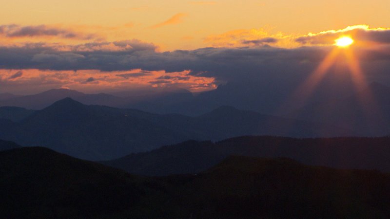 Sonnenaufgang. – Bild: ORF