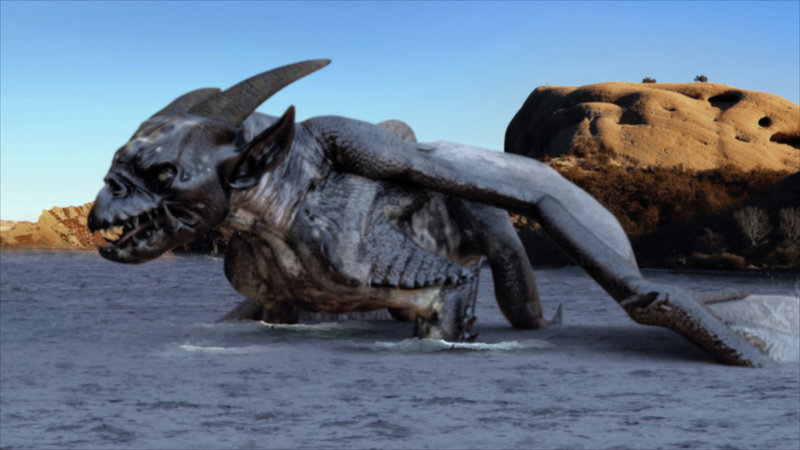 Die drei Meteoriten, die auf die Erde zurasen und vor deren Einschlag die NASA warnt, stellen sich als extraterrestrische UFOs heraus. Ihnen entsteigen drei riesige, schreckliche Alien-Monster, die von nun an die Menschen terrorisieren. – Bild: TL5 Die drei Meteoriten, die auf die Erde zurasen und vor deren Einschlag die NASA warnt, stellen sich als extraterrestrische UFOs heraus. Ihnen entsteigen drei riesige, schreckliche Alien-Monster, die von nun an die Menschen terrorisieren. – Bild: TL5