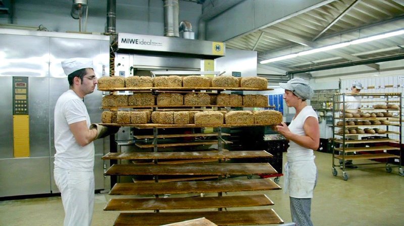 Die erste Bio-Bäckerei des Ruhrgebiets – Kabouter in Duisburg. – Bild: WDR