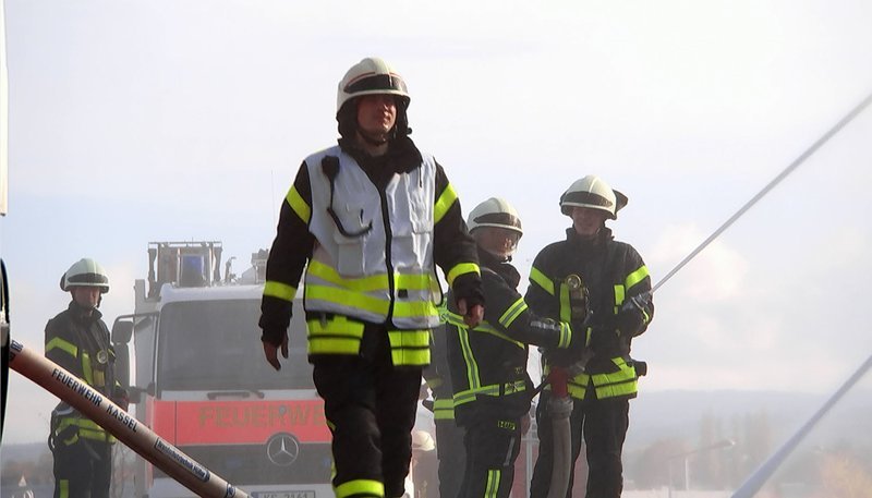 Störfall – Feuerwehrübung in Kassel. – Bild: HR