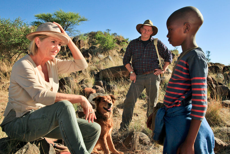 Jutta Speidel (Eleonore), Max Herbrechter (Max), Elvis Mahomba (Thabo). – Bild: ORF Jutta Speidel (Eleonore), Max Herbrechter (Max), Elvis Mahomba (Thabo). – Bild: ORF