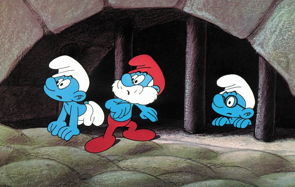 Die Schlümpfe helfen Pfiffikus die sonderbare Zauberflöte aus den Fängen des Schurken Herrn Böse zu befreien. Ein schweres Unterfangen, wie sich bald herausstellt. – Bild: SUPER RTL