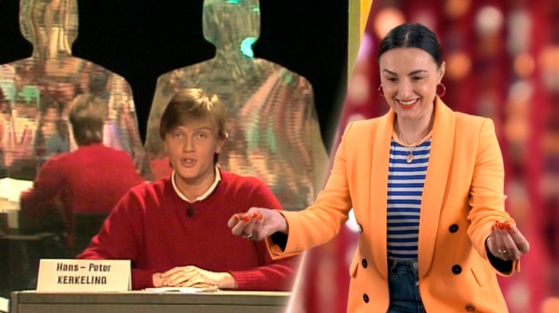 Schauspielerin Mimi Fiedler ist ein großer Fan von Hape Kerkeling der im „Talentschuppen“ entdeckt wurde. – Bild: WDR