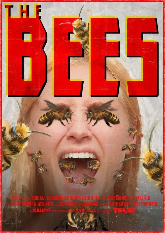 SchleFaZ: The Bees – Operation Todesstachel Poster – Grafik – Bild: Sven Knoch für Tele 5