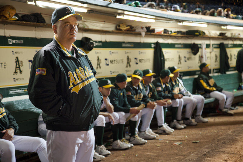 Philip Seymour Hoffman in Columbia Pictures' drama "Moneyball," starring Brad Pitt. – Bild: 2011 Columbia TriStar Marketing Group, Inc. All rights reserved. Lizenzbild frei Philip Seymour Hoffman in Columbia Pictures' drama "Moneyball," starring Brad Pitt. – Bild: 2011 Columbia TriStar Marketing Group, Inc. All rights reserved. Lizenzbild frei