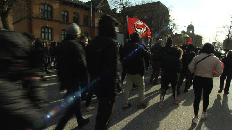 Demo in Hamburg. – Bild: MG RTL D